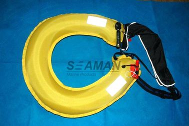 Inflatable জীবনবোধ রিং 110N Buoyancy ব্যক্তিগত ফ্লোটেশন ডিভাইস জল উদ্ধার রঙ্গিন